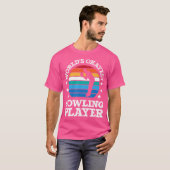 Funny Bowler zu Bowling Ball Shoes Bowling T-Shirt (Vorne ganz)