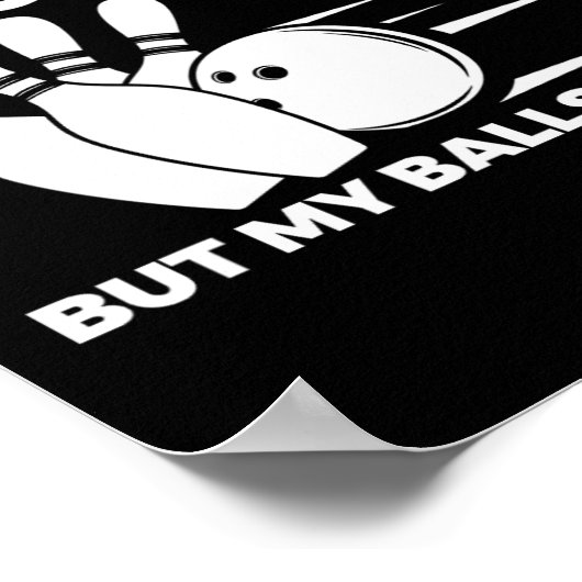 Funny Bowling 1 Poster (Ecke)