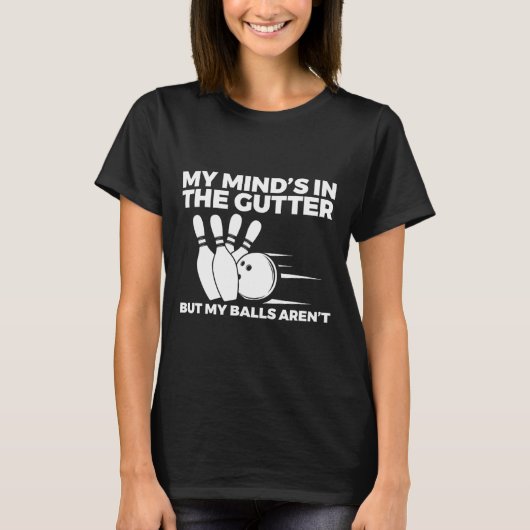 Funny Bowling 1 T-Shirt (Vorderseite)