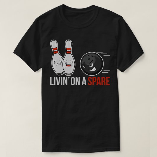 Funny Bowling 3 T-Shirt (Design vorne)