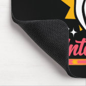 Funny Bowling 7th Birthday Rollin' Inn 7 Mousepad (Ecke)