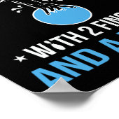 Funny Bowling Art For Men Bowler Funny Bowli Poster (Ecke)