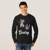 Funny Bowling Bowler Cow Strike Bowling Team Bowli T-Shirt (Vorne ganz)