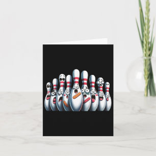 Funny Bowling Buttone Niedlich Scanied Bowling Spo Karte
