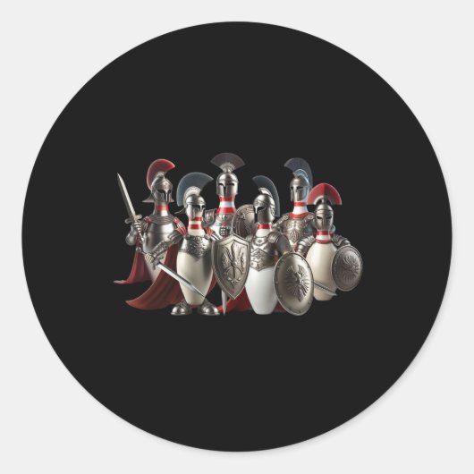 Funny Bowling Buttons Bowling Graphic Bowling Butt Runder Aufkleber (Vorderseite)