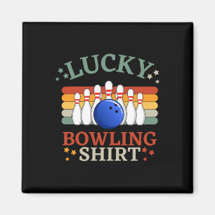 Funny Bowling Das ist mein Bowling Strike Team Magnet
