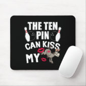 Funny Bowling Das Zehn Button kann meine Bowler Bo Mousepad (Mit Mouse)