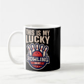 Funny Bowling Design Damen Kinder Bowling Lo Kaffeetasse (Links)