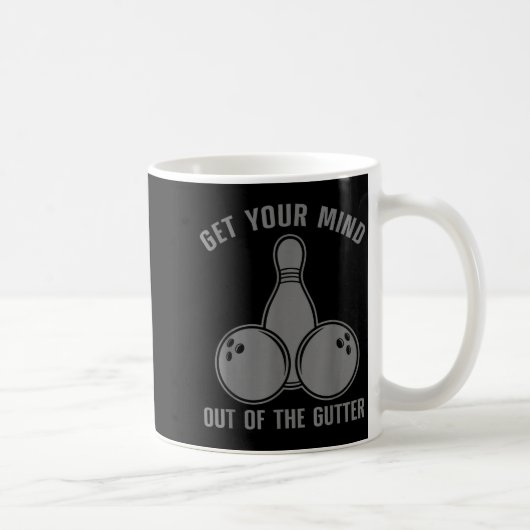Funny Bowling Design For Men Women Kids Bowling Lo Kaffeetasse (Rechts)