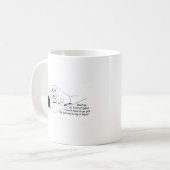 Funny Bowling Dog Tasse (Vorderseite Links)