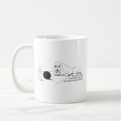 Funny Bowling Dog Tasse (Links)