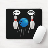Funny Bowling - Geschenk für Bowlers Mousepad (Mit Mouse)