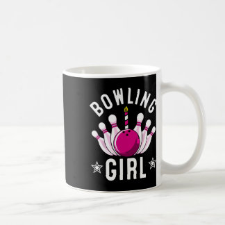 Funny Bowling Geschenk für Kinder Cool Bowler Girl Kaffeetasse