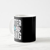Funny Bowling Geschenk für Männer Frauen Cool Gutt Kaffeetasse (Vorderseite Links)