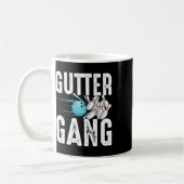 Funny Bowling Geschenk für Männer Frauen Cool Gutt Kaffeetasse (Links)
