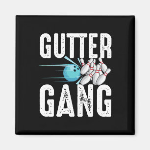 Funny Bowling Geschenk für Männer Frauen Cool Gutt Magnet