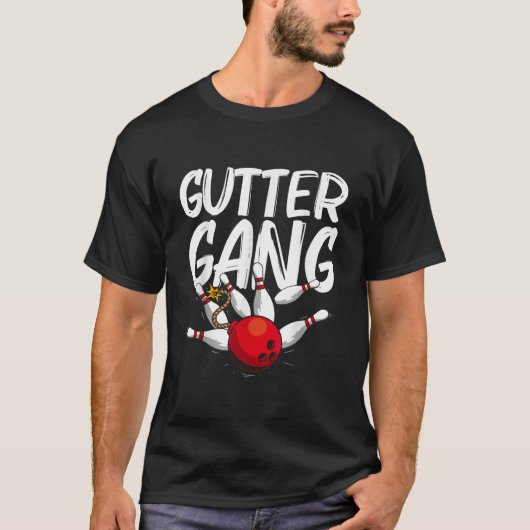 Funny Bowling Geschenk für Männer Frauen Cool Gutt T-Shirt (Vorderseite)