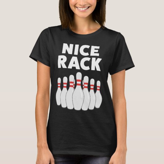 Funny Bowling Geschenk Shirt für Männer oder Vater (Vorderseite)