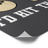 Funny Bowling Gift Id Hit That Quote Men Women  Poster (Ecke)