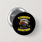 Funny Bowling Kinder Türkei Jäger Button (Vorne & Hinten)