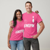 Funny Bowling Kingpin League T-Shirt (Unisex)