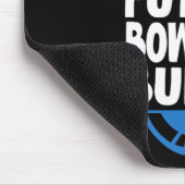 Funny Bowling Kleinkind Daddy's Future Bowling Bud Mousepad (Ecke)