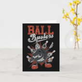Funny Bowling Ll Busters Karte (Gelbe Blume)