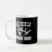 Funny Bowling Lover Bowler Das ist meine Sphäre Kaffeetasse (Links)