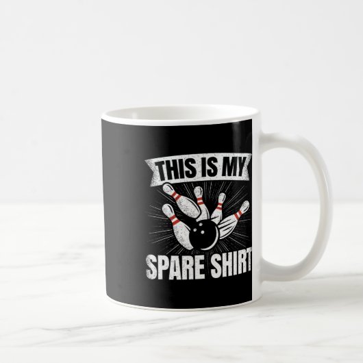Funny Bowling Lover Bowler Das ist meine Sphäre Kaffeetasse (Rechts)