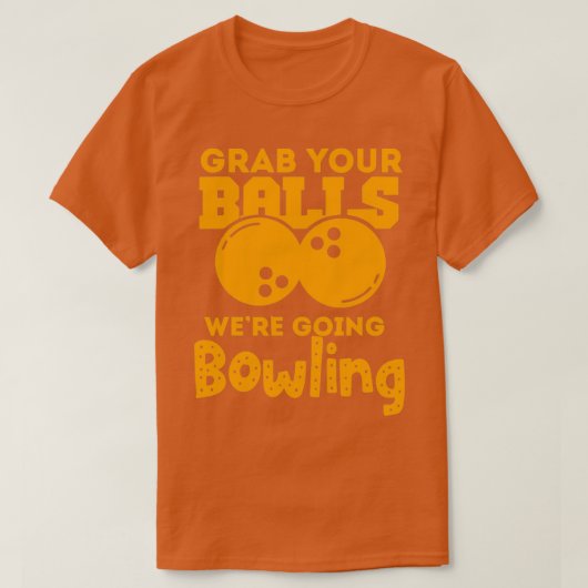 Funny Bowling Lover Funny Bowler T T-Shirt (Design vorne)