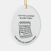 Funny Bowling Ornament Sarcastic Gift for Bowlers (Rechts)