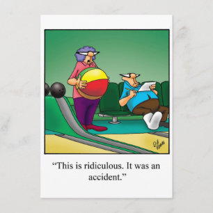 Funny Bowling Party Einladung