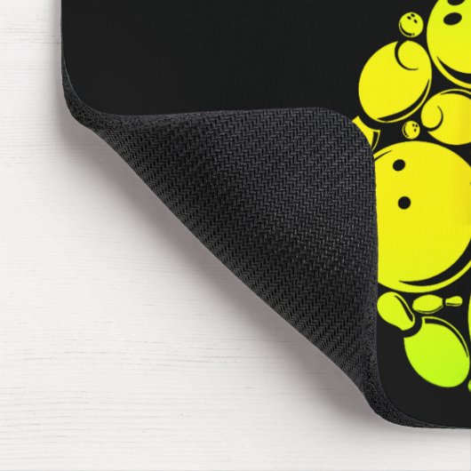 Funny Bowling Pineaple Mousepad (Ecke)