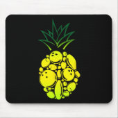 Funny Bowling Pineaple Mousepad (Vorne)