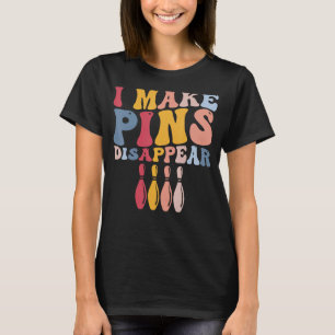 Funny Bowling Player Bowler I Make Buttone verschw T-Shirt