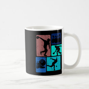 Funny Bowling Player Bowler Vintag Bowl Game Endun Kaffeetasse