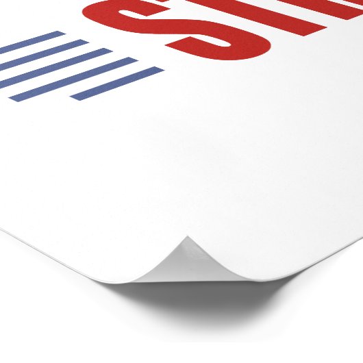 Funny Bowling Poster (Ecke)