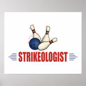Funny Bowling Poster (Vorne)