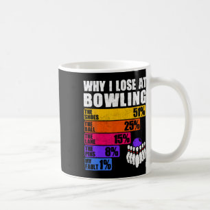 Funny Bowling prozentualer Verlust - Warum ich bei Kaffeetasse