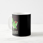 Funny Bowling Pun T-rex Dinosaur Bowlosaurus 1 Kaffeetasse (Vorderseite Links)