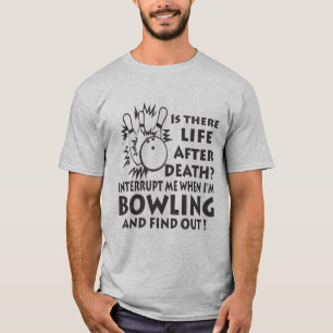 Funny Bowling Shirt Finde heraus Bowlers Geschenk