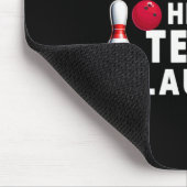 Funny Bowling Spaß Ich kann hören, das zehn Button Mousepad (Ecke)