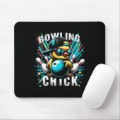 Funny Bowling spendet Niedlichen oder Bowling Kick Mousepad (Mit Mouse)