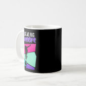 Funny Bowling Sprichwort Bowling Queen Women Bowle Kaffeetasse (Vorderseite Links)