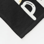 Funny Bowling Sprichwort mein Trinkteam hat einen  Fleecedecke (Ecke)