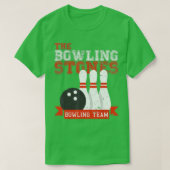 Funny Bowling Stones Bowl Sportteam T-Shirt (Design vorne)