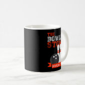 Funny Bowling Stones - Bowl Srts Team  Kaffeetasse (VorderseiteRechts)