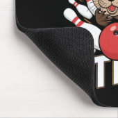Funny Bowling Strike Pun - Anotter Strike Otter Mousepad (Ecke)