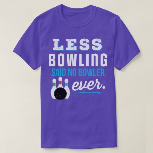Funny Bowling T-Shirt (Design vorne)