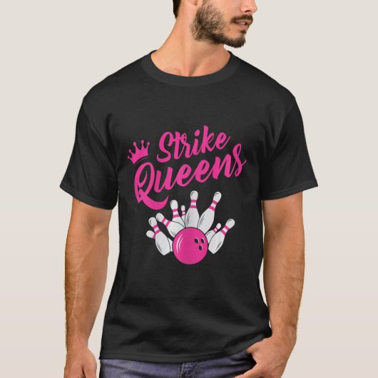 Funny Bowling T-Shirt Bowling Team Sport Geschenks (Vorderseite)